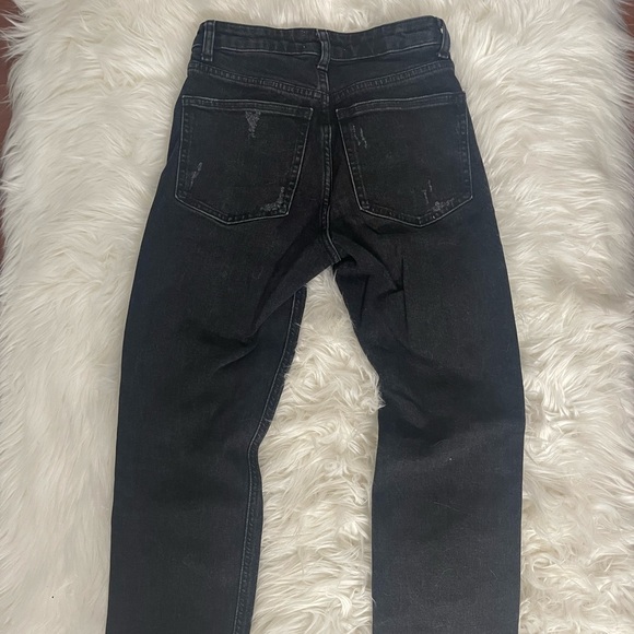 Zara black ripped jeans - Picture 2 of 2